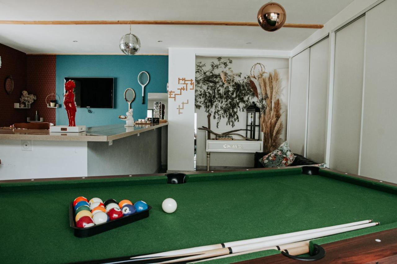 La Villa O Bois - Billard & Baby-Foot - Face A La Foret Séméac Buitenkant foto